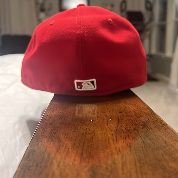 Washington Nationals fitted all red hat - Picture 3 of 6